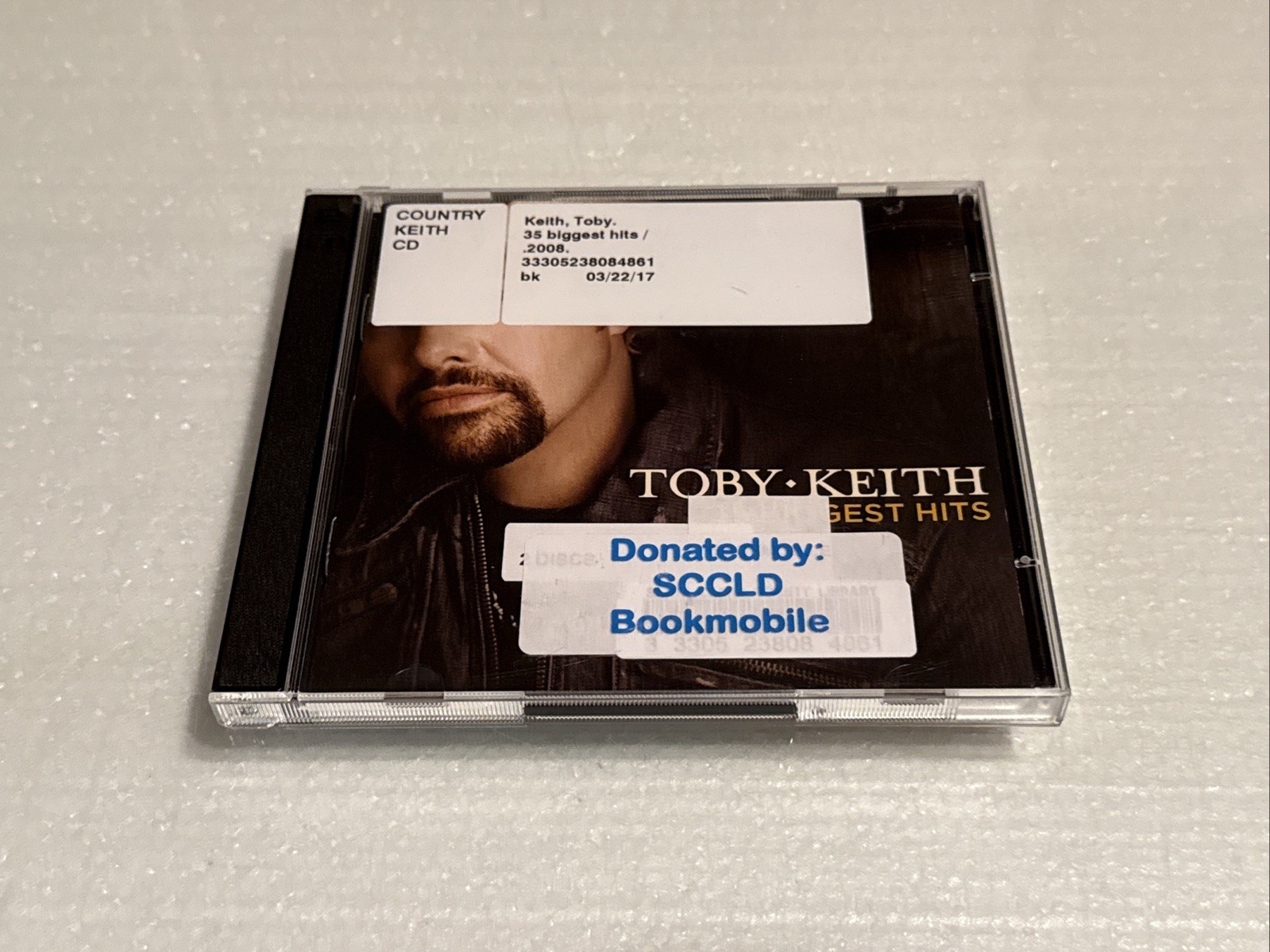 Toby Keith 35 Biggest Hits [2 CD] FORMER LIBRARY COPY GREATEST BEST