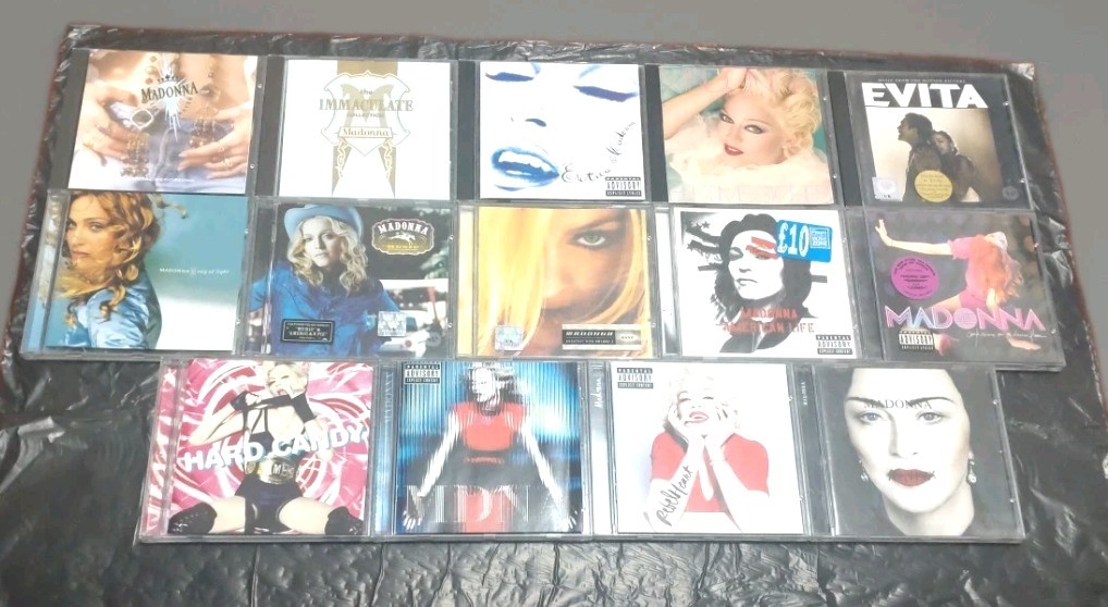 Madonna: Hits 1 & 2 [1983-89/Studio Albums 1989-2019 & Soundtrack, 14 CD Bundle)