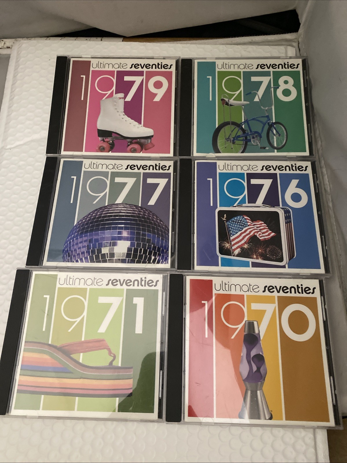 Ultimate Seventies 1970 71, 74, 76-79 7CD Set, 2003 Time Life Music Sound Of 70s