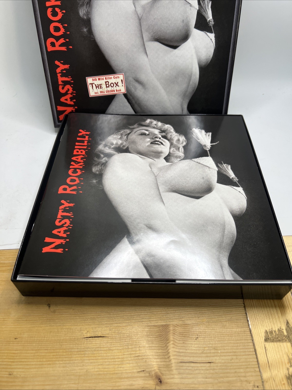 Nasty Rockabilly 10 CD Box set Colour Booklet VGC Rare 310 Tracks EXTREMELY RARE