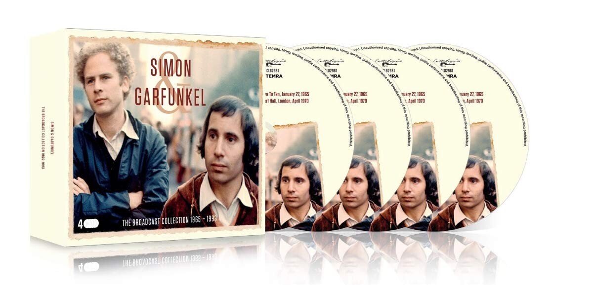 Simon & Garfunkel – The Broadcast Collection 1965 - 1993 4 CD Set - NEW