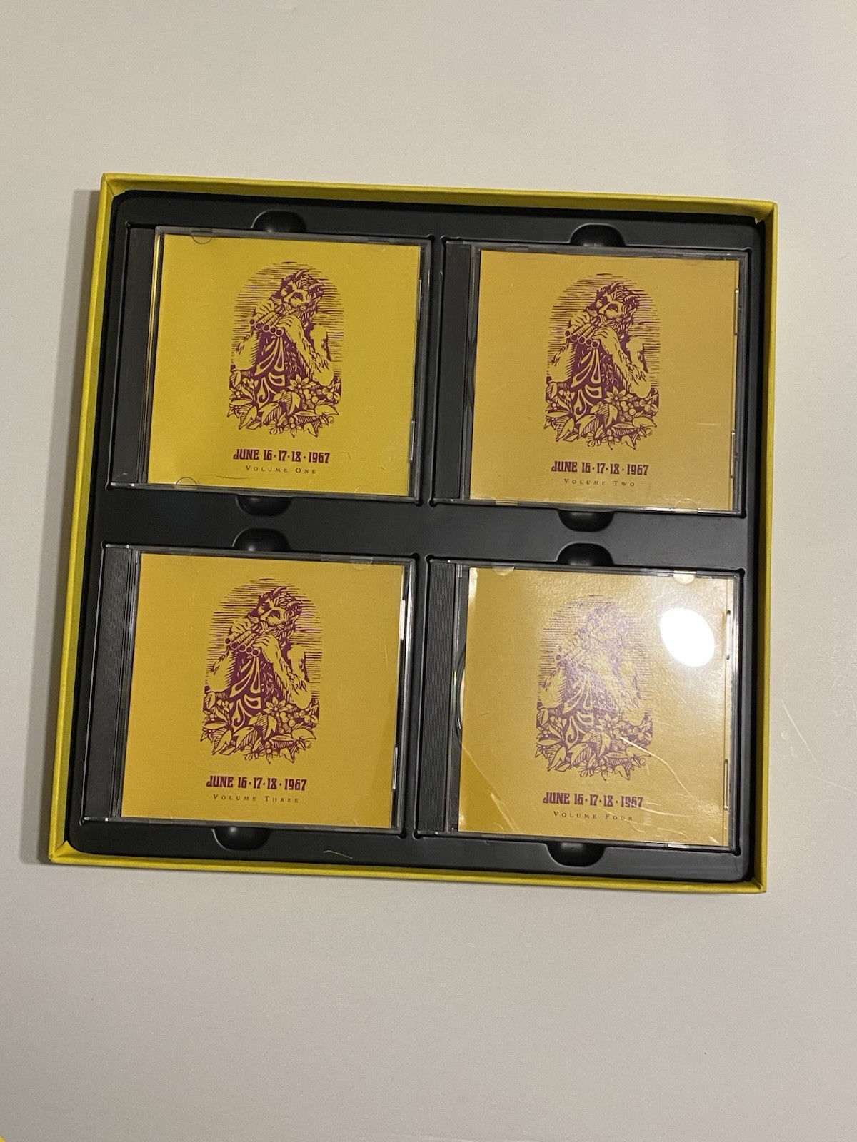 The Monterey International Pop Festival 4 CD Box Set w/ Book Super Shape Rhino