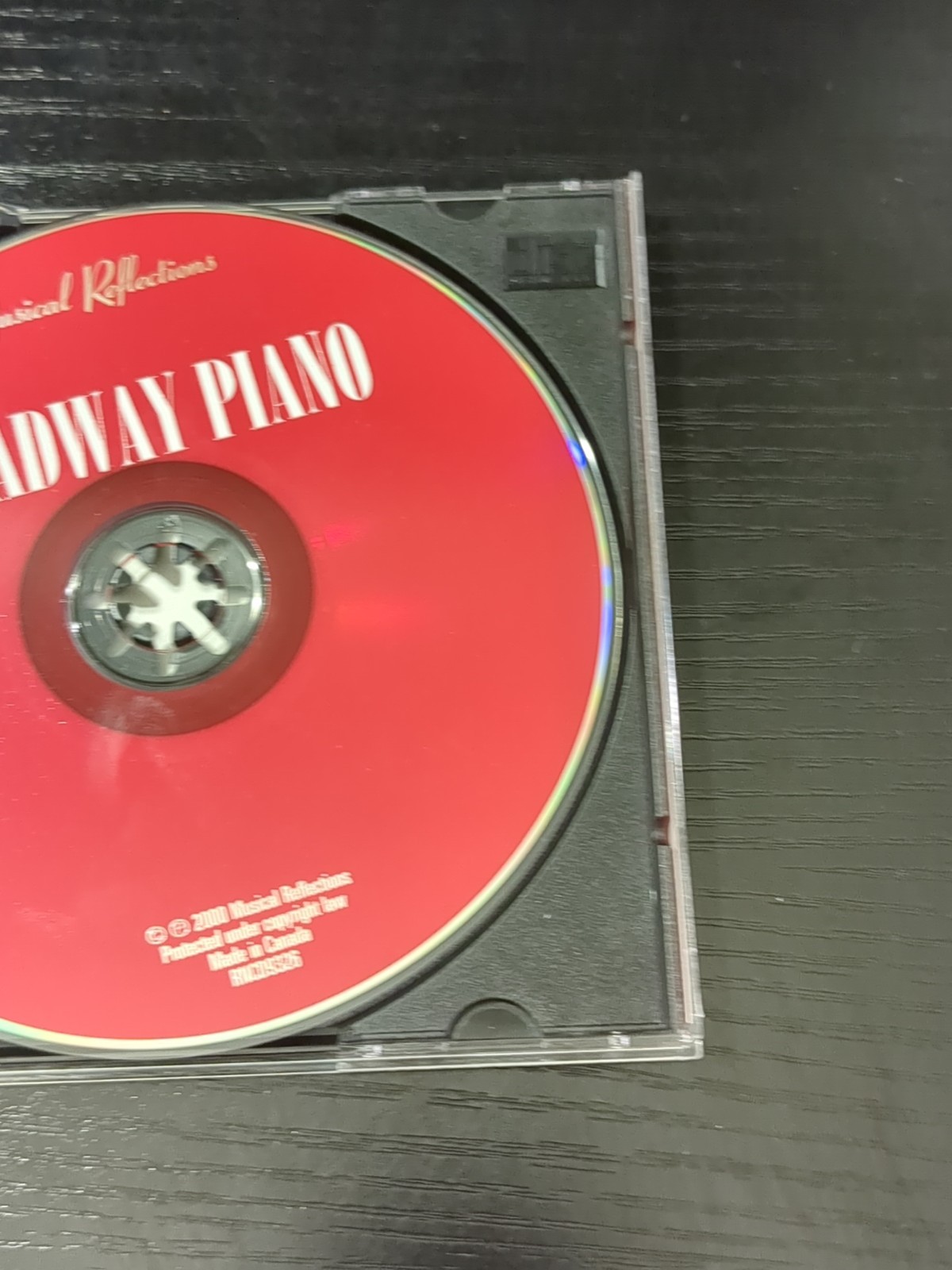 George Nascimento CD MUSICAL REFLECTIONS Broadway Piano RARE Instrumental Album