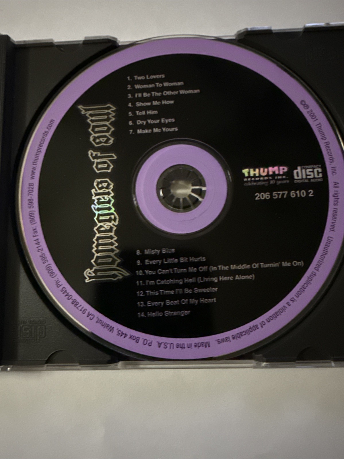 Homegirls Of Soul Various Artists Thump Records