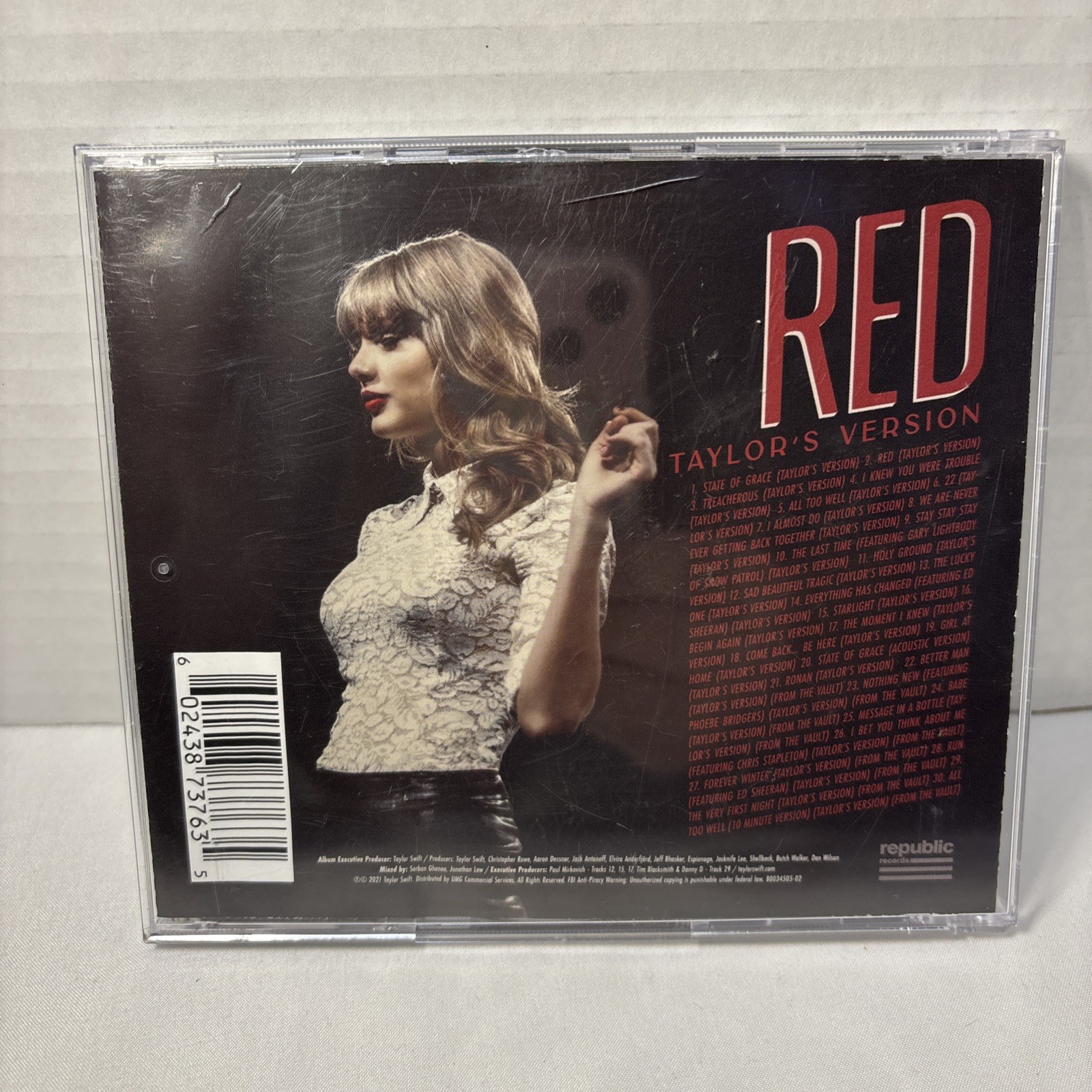 Taylor Swift - Red (Taylor's Version) - CD (2) “READ”