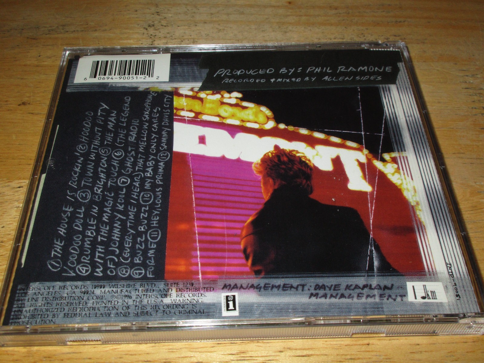 Guitar Slinger by The Brian Setzer Orchestra (CD, Apr-1996, Interscope (USA))
