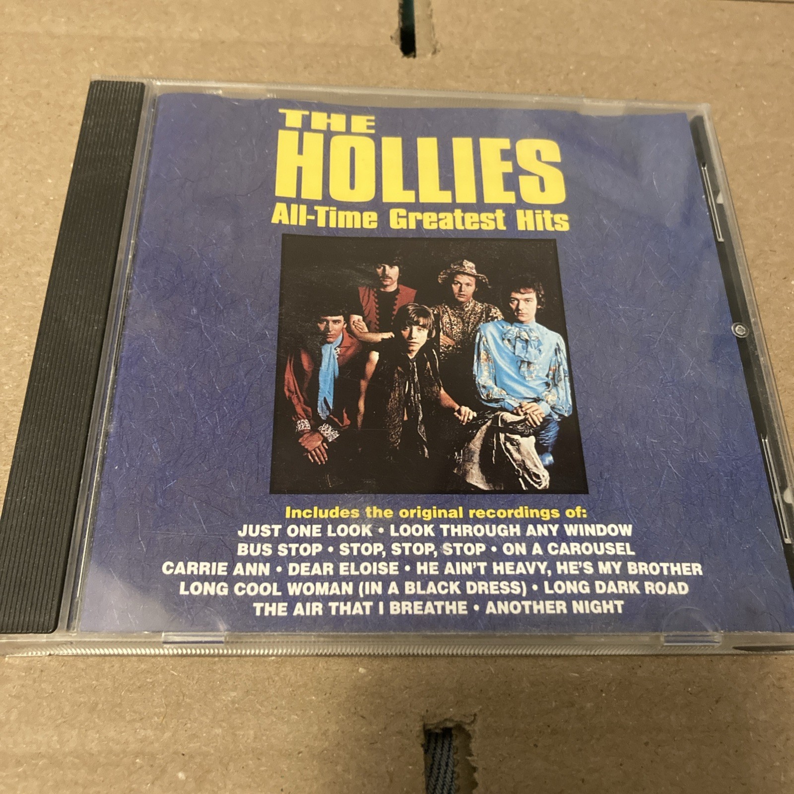 The Hollies All-Time Greatest Hits CD Graham Nash Alan Clarke Don Rathbone