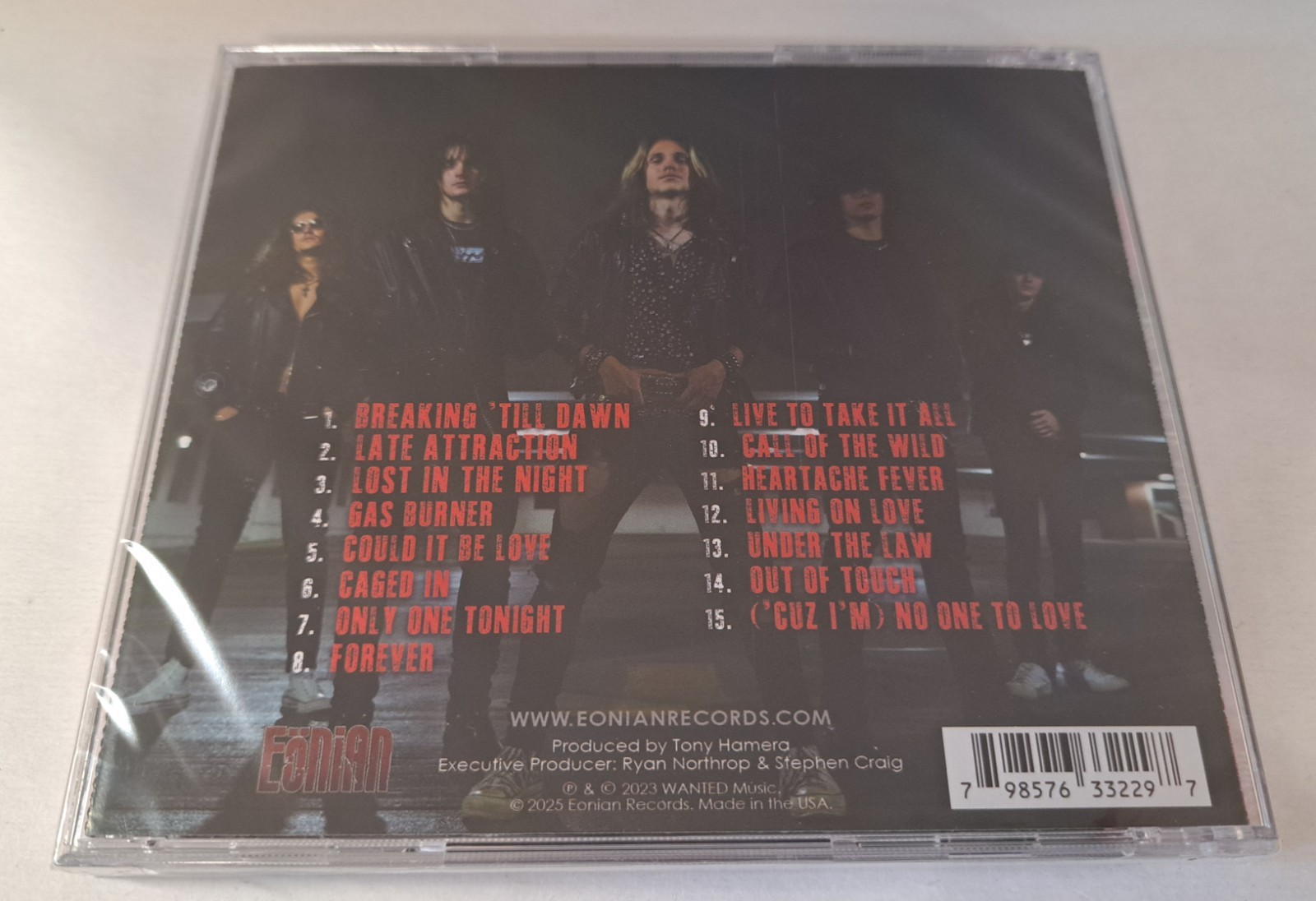 Wanted Late Attraction New CD Special Edition Bonus Tracks US Hard Rock