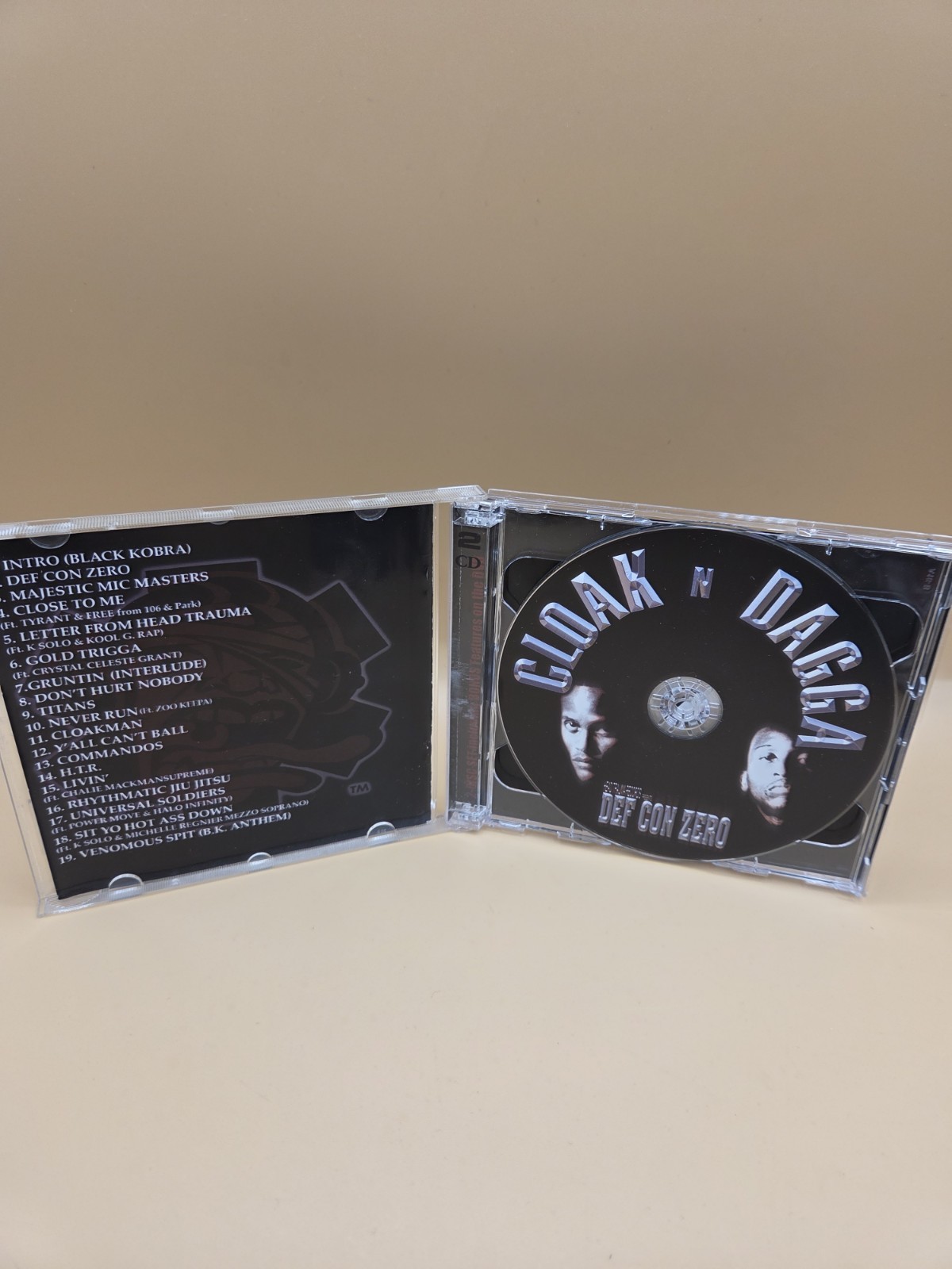 CANIBUS AND PHOENIX ORION DEF CON ZERO 2 DISC CD/DVD