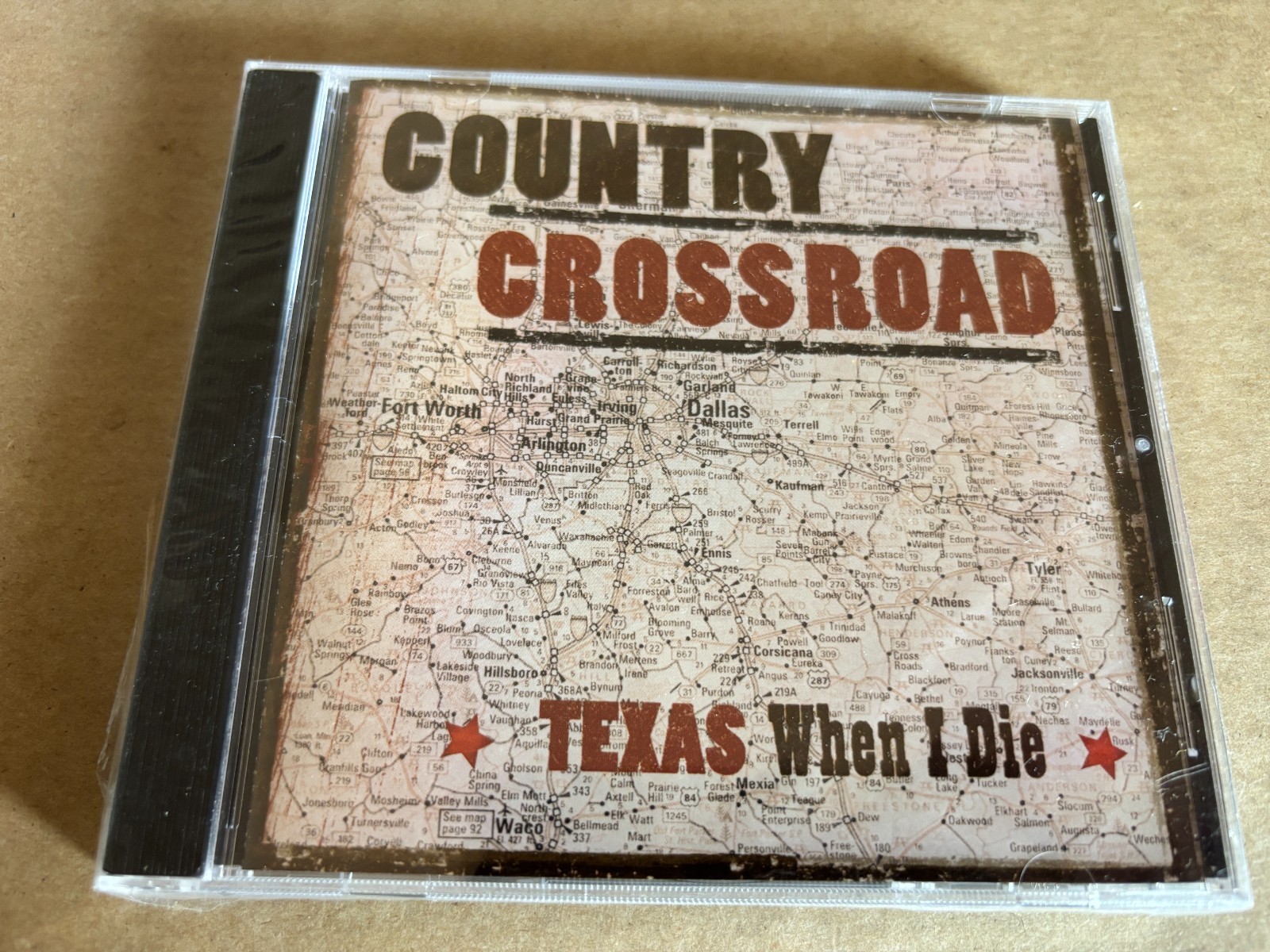 Country Crossroad Texas When I Die Brand New Sealed Various Artists CD CBuJ
