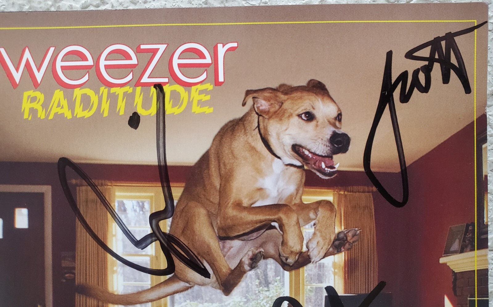Weezer Raditude Deluxe Edition 2 CD 2009 SIGNED by All 4 Pat Brian Rivers Justin