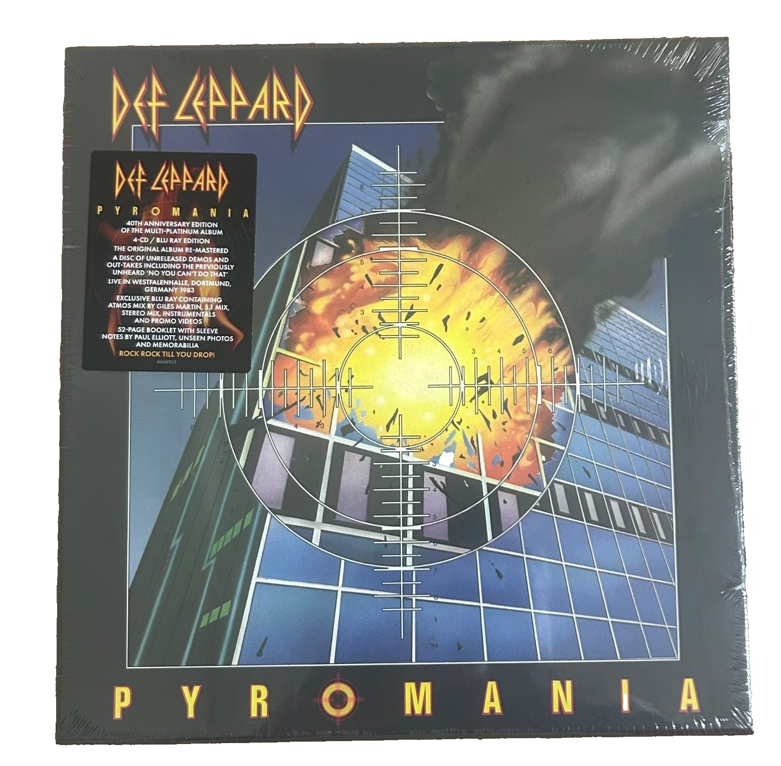 Def Leppard - Pyromania Deluxe Edition 40th Anniversary 4CD/Blu-ray Album