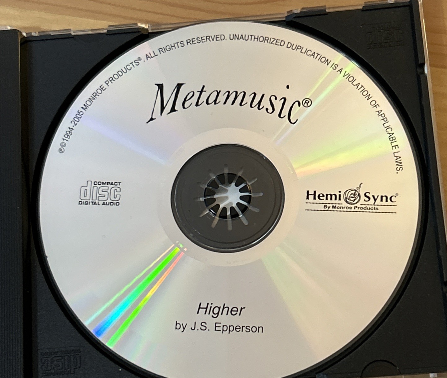 Hemi-Sync : Higher , Pre-Owned CD Excellent Condition.