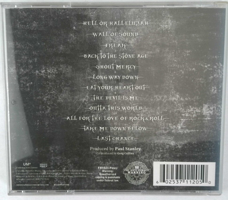 Monster by Kiss OZ SELLER (Audio CD, 2012) Rock, Hard Rock