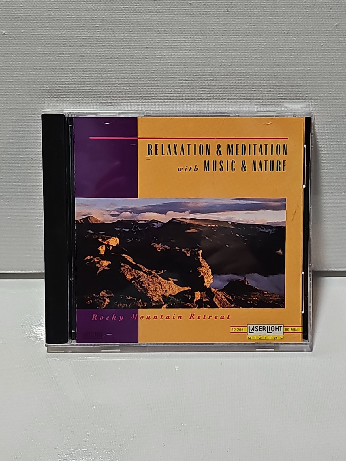 Anton Hughes CD Et LaserLight Digital New Age Album 1993 Multicolor Relaxation