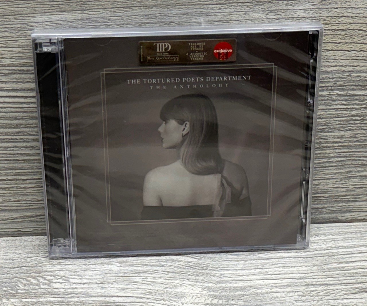 Taylor Swift Tortured Poets Department the Anthology-CD-New Sealed(Cracked Case)
