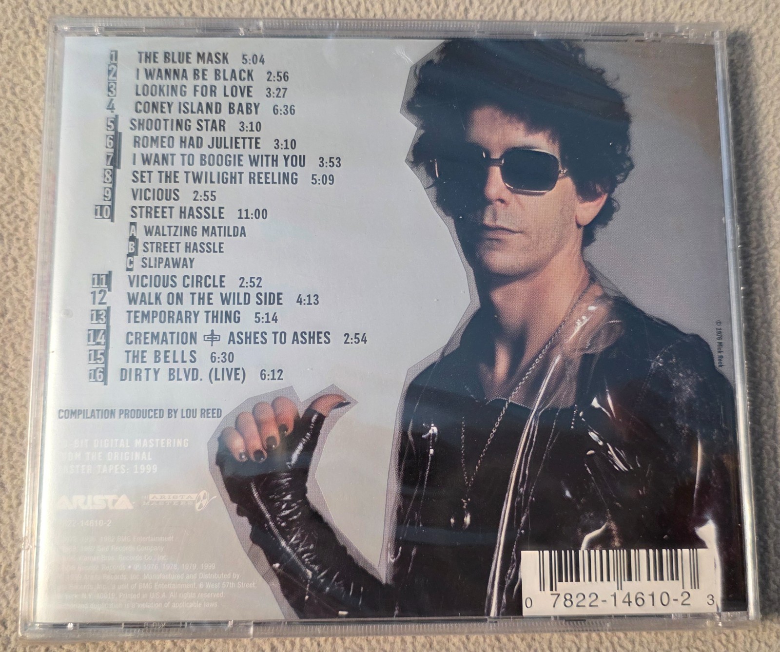 NEW- Lou Reed: The Definitive Collection CD with 16 songs/tracks