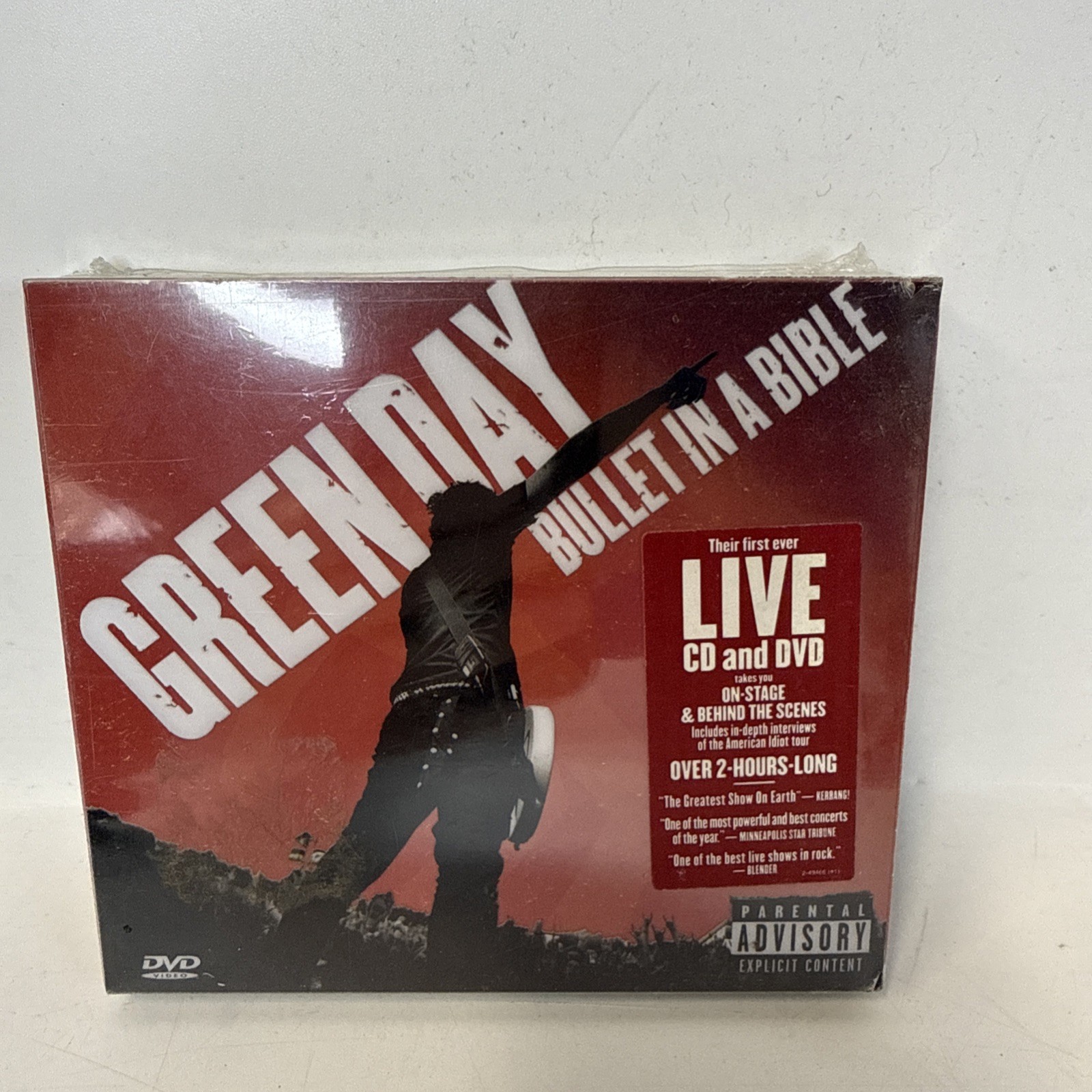GREEN DAY Bullet In A Bible CD + DVD (2005, Reprise) SEALED New Live Concert