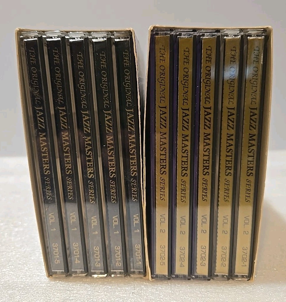 The Original Jazz Masters Series Volume 1 & 2 - Complete & EXCELLENT