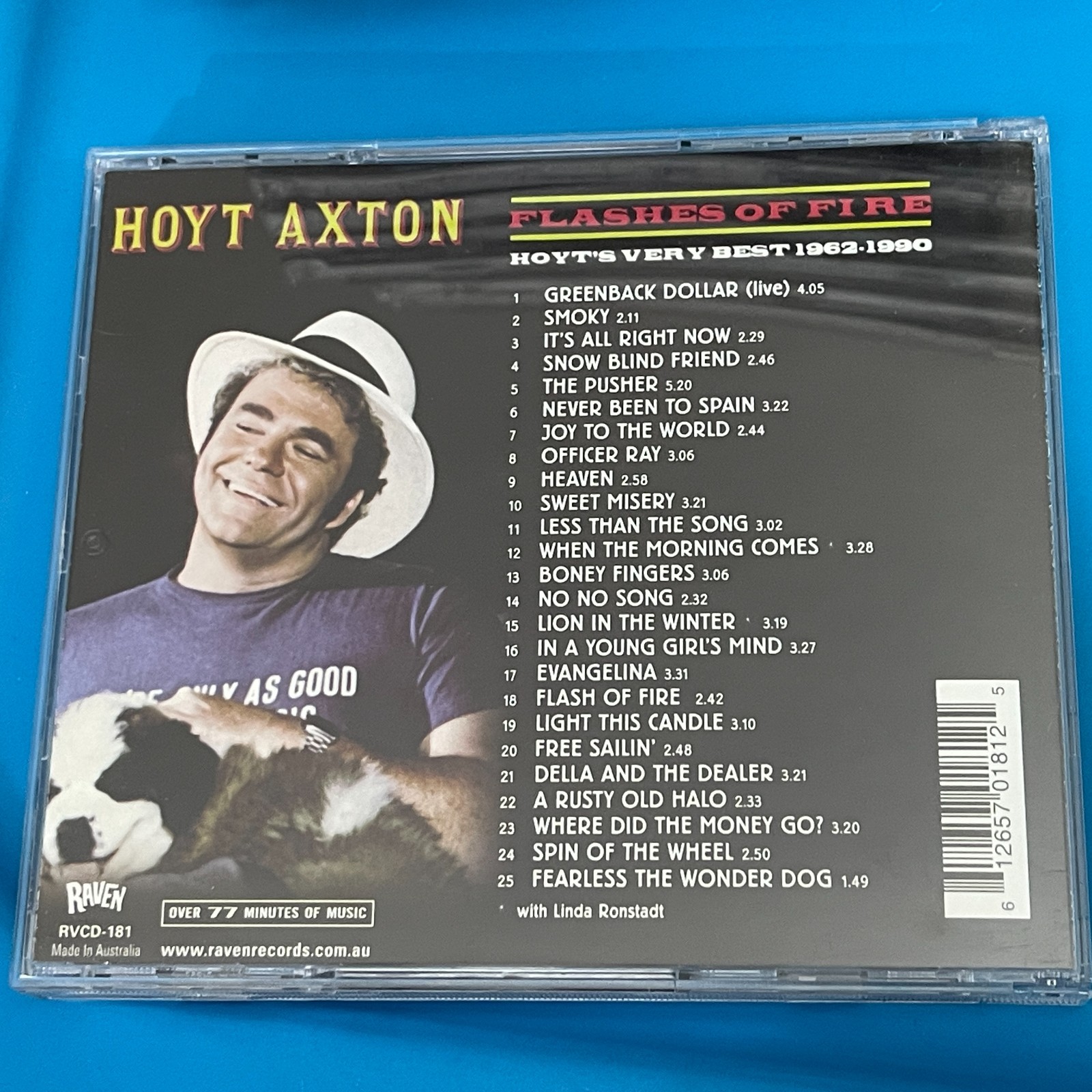 HOYT AXTON - Flashes Of Fire: Hoyt's Very Best 1962-1990 - CD
