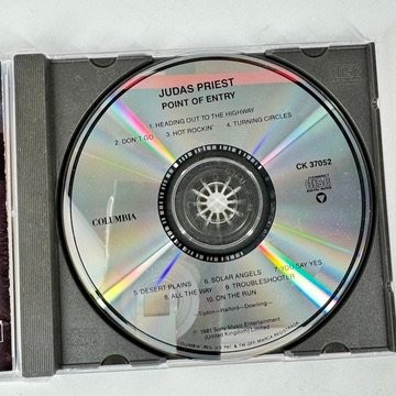 Judas Priest – Point of Entry CD 1981 Heavy Metal Columbia CK 37052