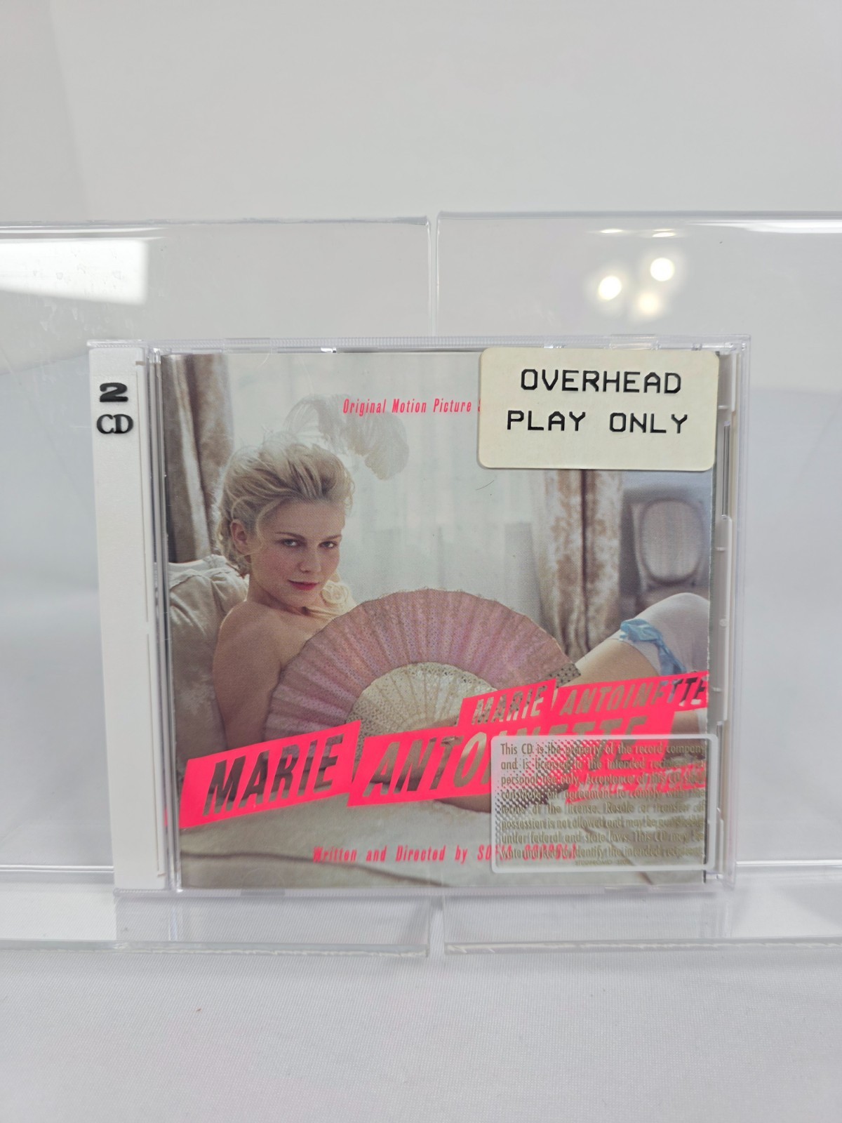 Marie Antoinette Promotional/Radio Copy Double CD Soundtrack - 2006 2-Disc Set