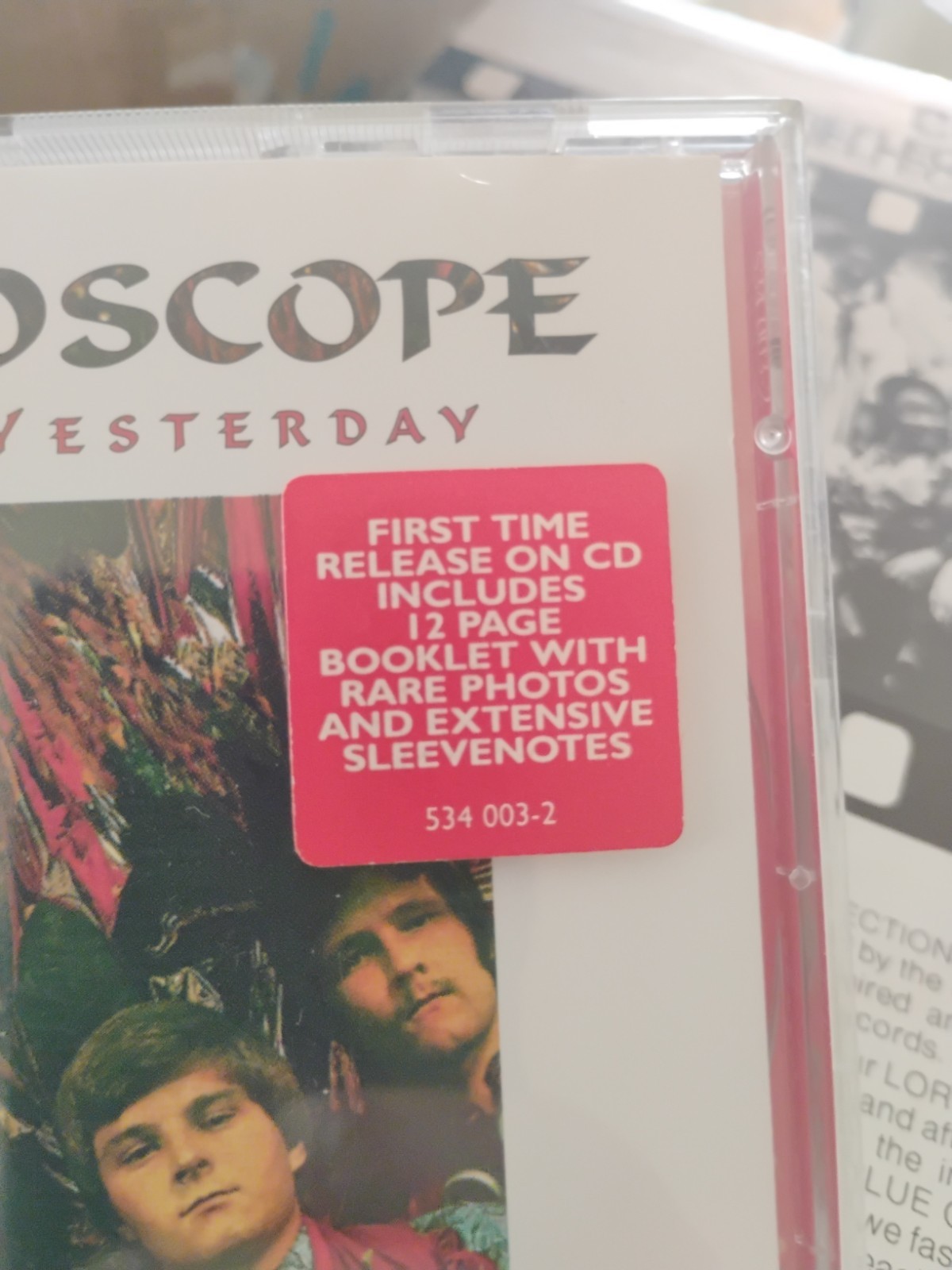 Kaleidoscope DIVE INTO YESTERDAY Fontana UK CD pop psych FLIGHT FROM ASHIYA