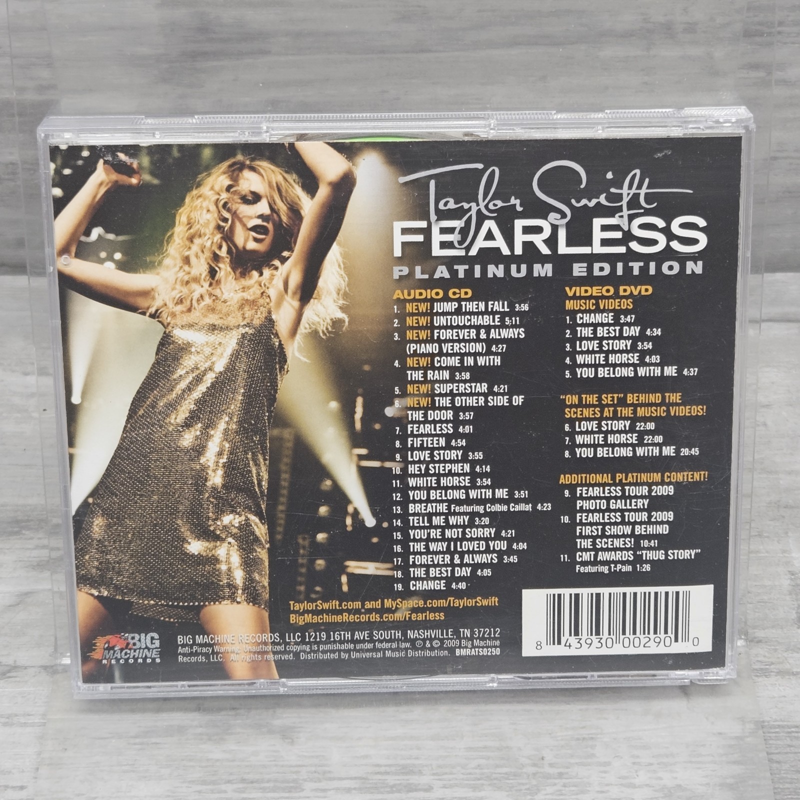 Taylor Swift CD Lot (7) Debut Fearless Holiday Speak Now 1989 Reputation