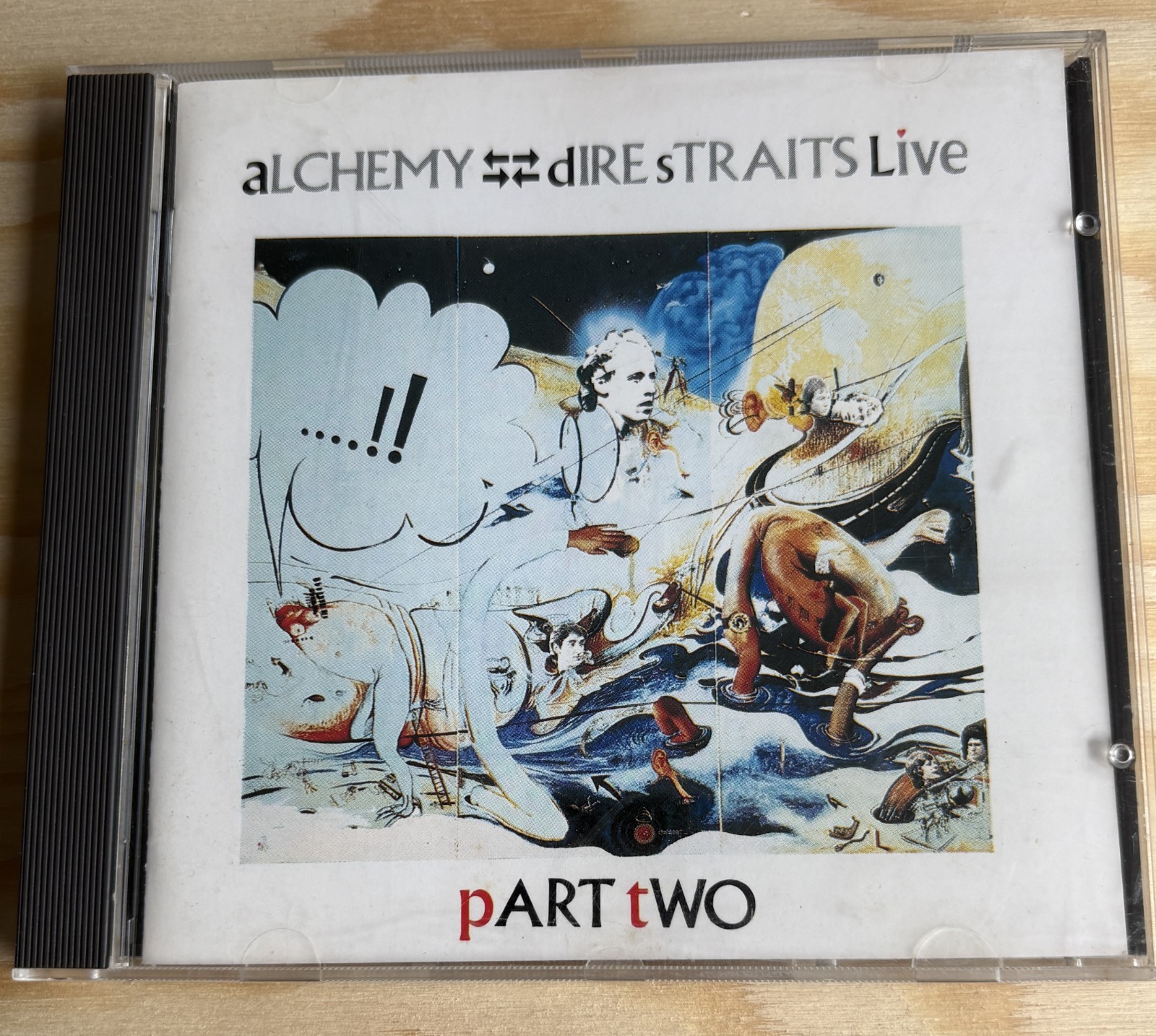 Dire Straits –Alchemy Live (D1)–Vertigo 818 244‑2 West Germany Red Fan Pressing