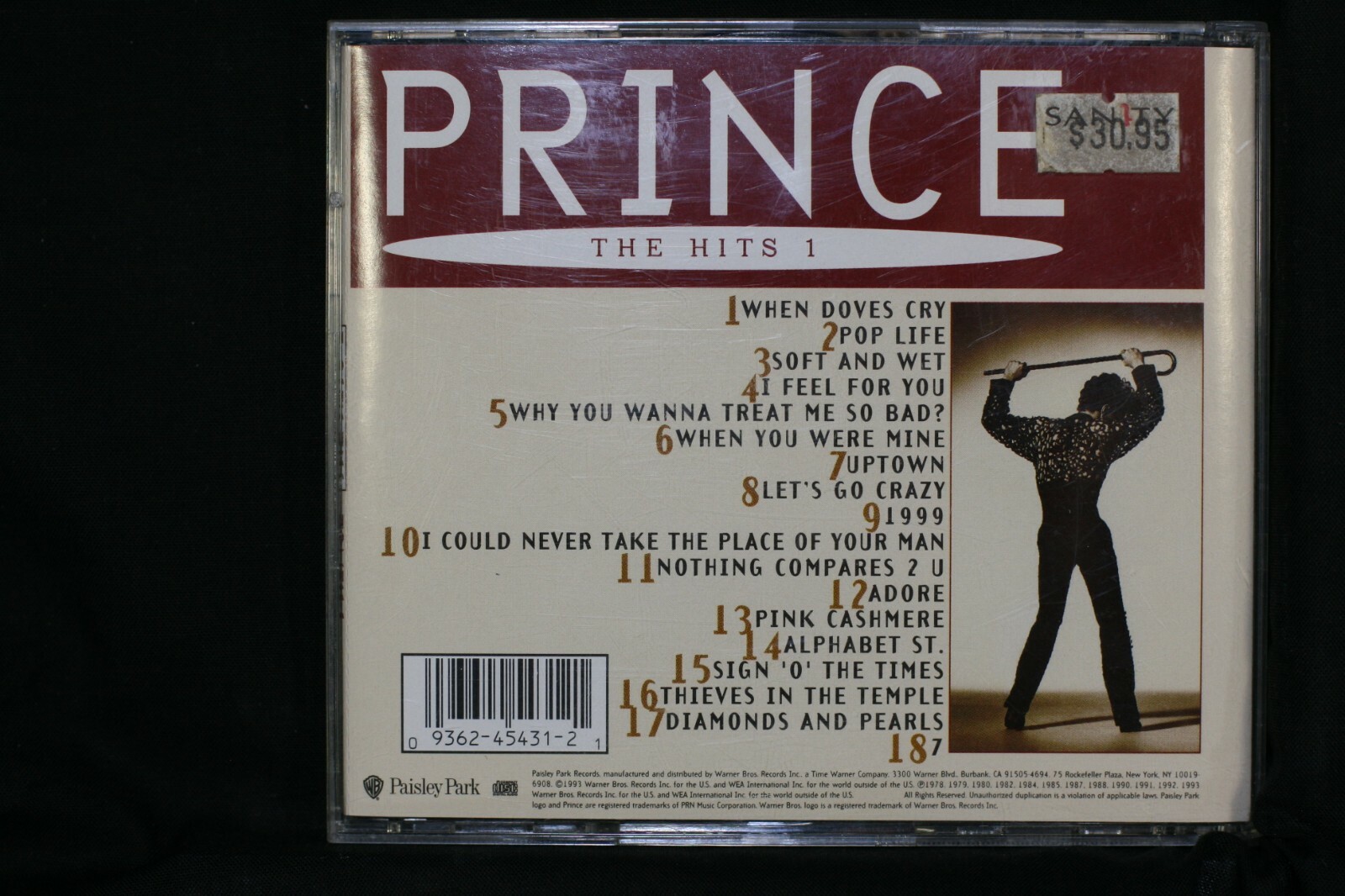 Prince ‎– The Hits 1 - CD (C890)