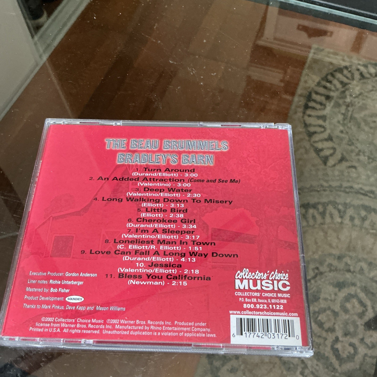 Bradley's Barn by The Beau Brummels (CD, Sep-2002, Collectors' Choice Music)