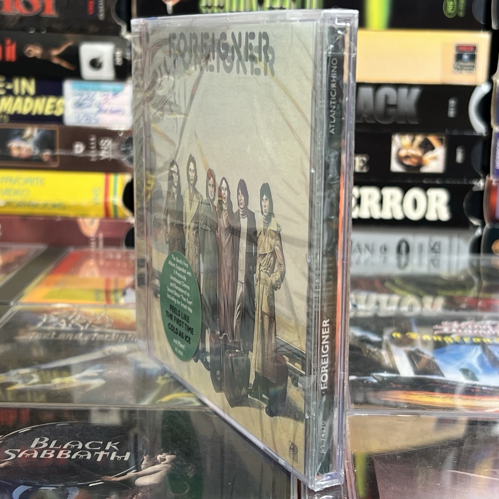 Foreigner 1977 CD Brand New 2002 Rhino Reissue Bonus Demos Hard Rock Lou Gramm