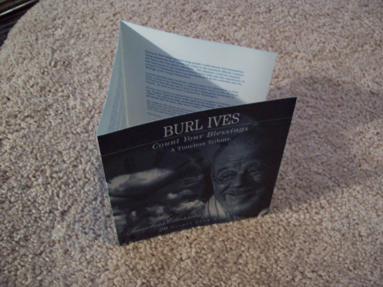 Burl Ives - Count Your Blessings: A Timeless Tribute CD *RARE* Timeless Classics