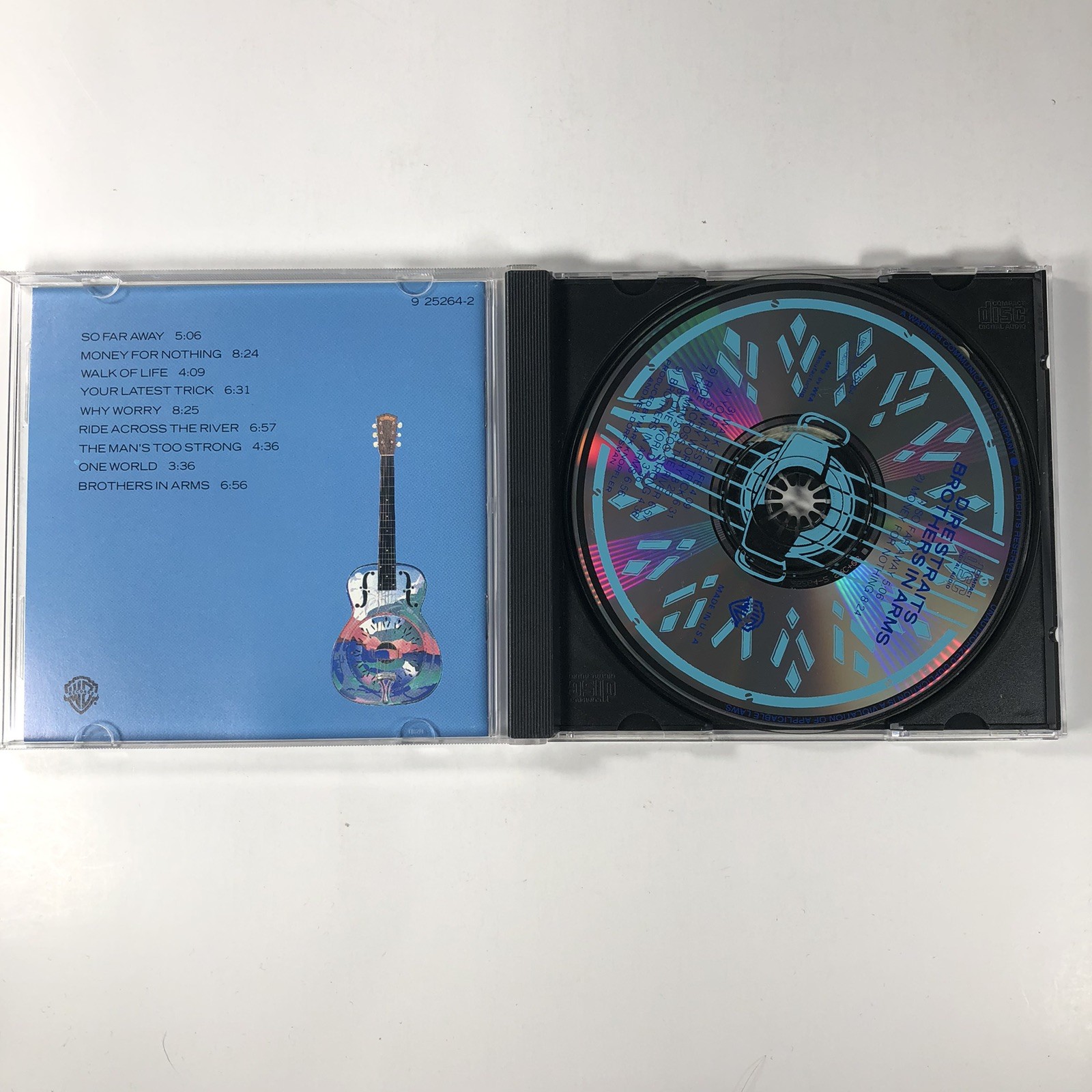 Dire Straits Brothers In Arms CD Warner Bros Classic Rock Money for Nothing