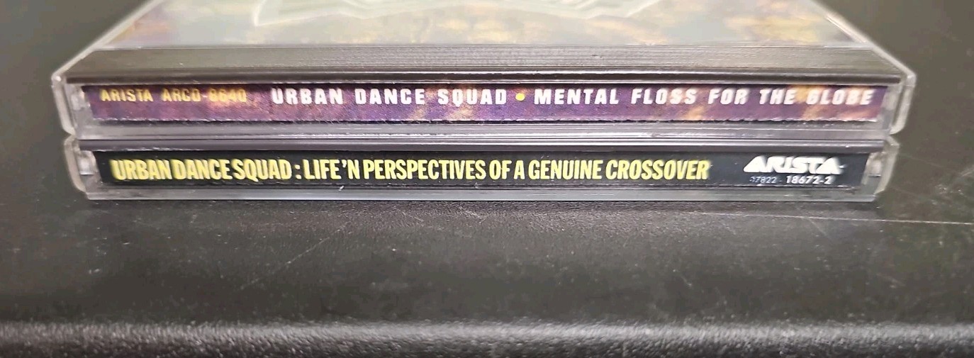 Lot Of 2 Urban Dance Squad CDs VG++ Arista VTG