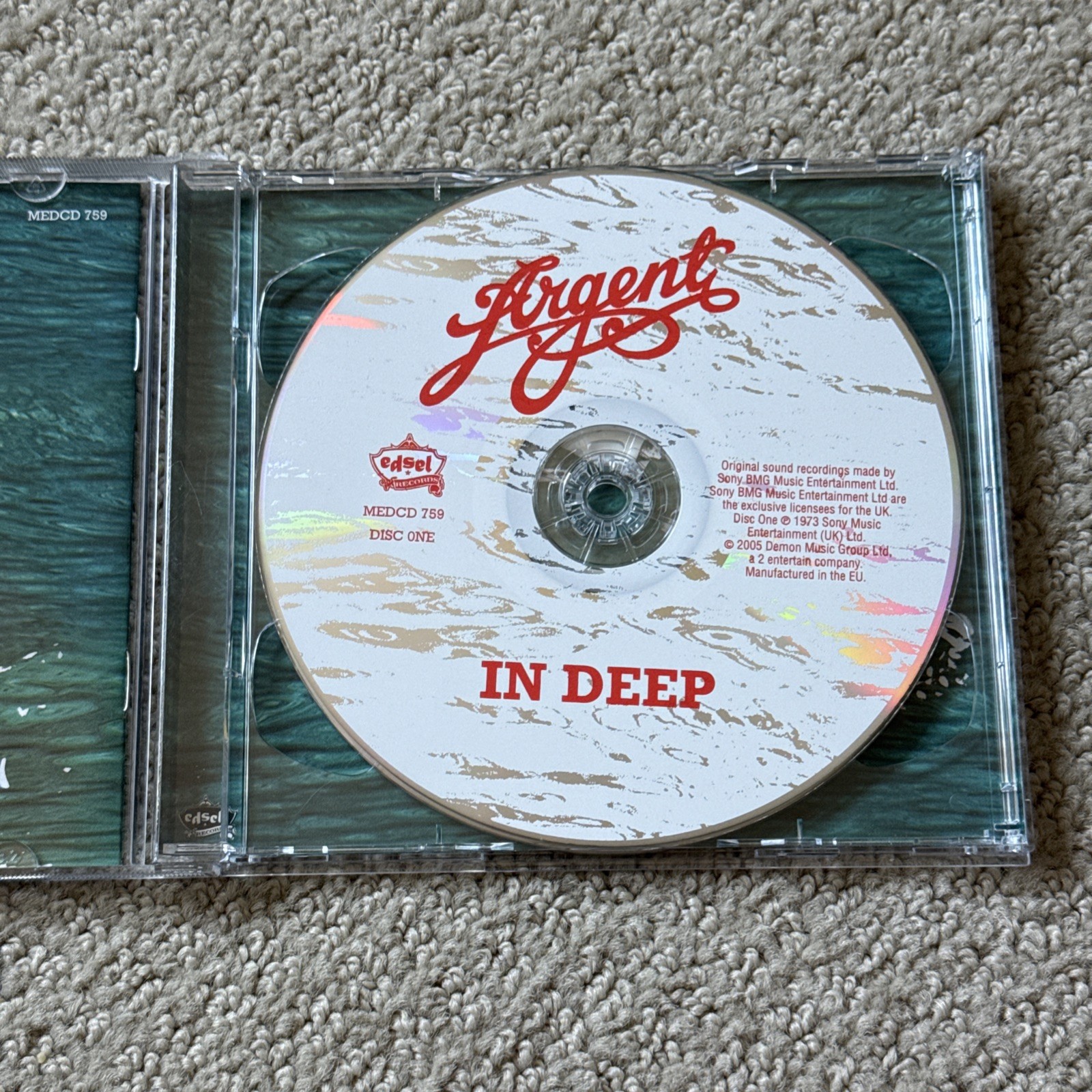 Rod Argent In Deep/Nexus 2005 2 CD Set Demon Music Edsel Records