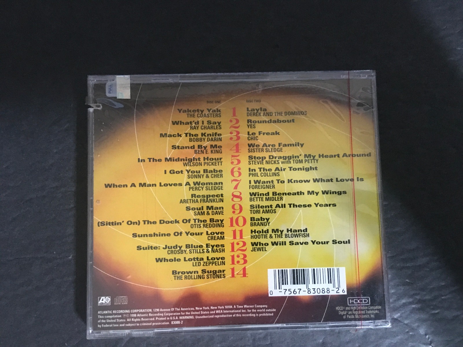 Atlantic Records 50 Years The Gold Anniversary Collection Brand New CD