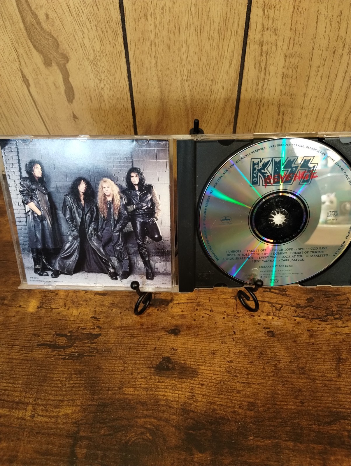 KISS Revenge CD 1992 Mercury 422-848 037-2 Original Pressing