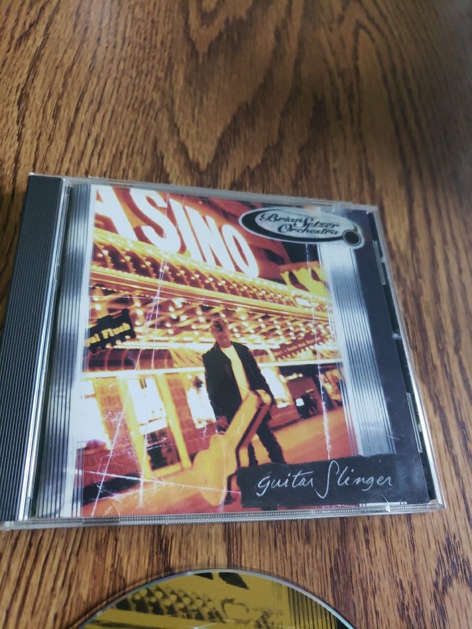 Brian Setzer Orchestra – Guitar Slinger CD 1996 Interscope Records G/EX Cond Vtg