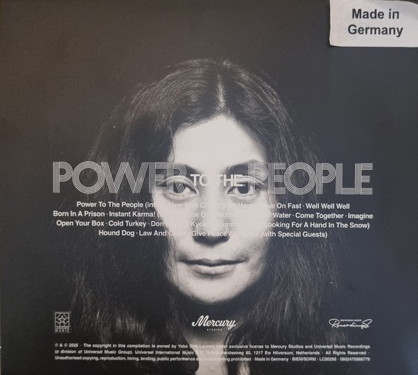 John & Yoko / Plastic Ono Band - Power To The People CD