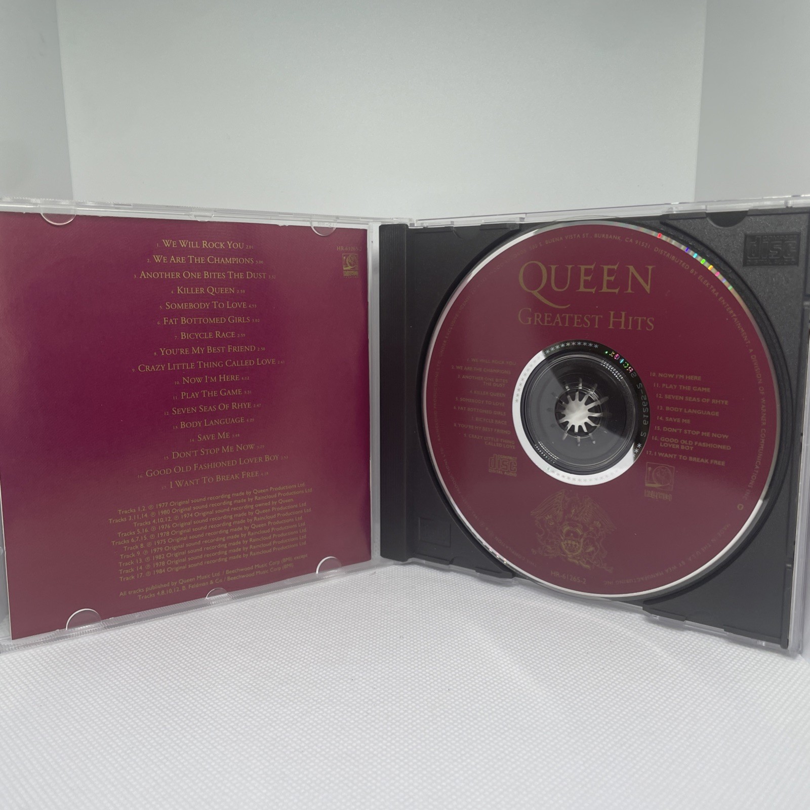 Queen ‎– Greatest Hits by Queen (CD, 1992)