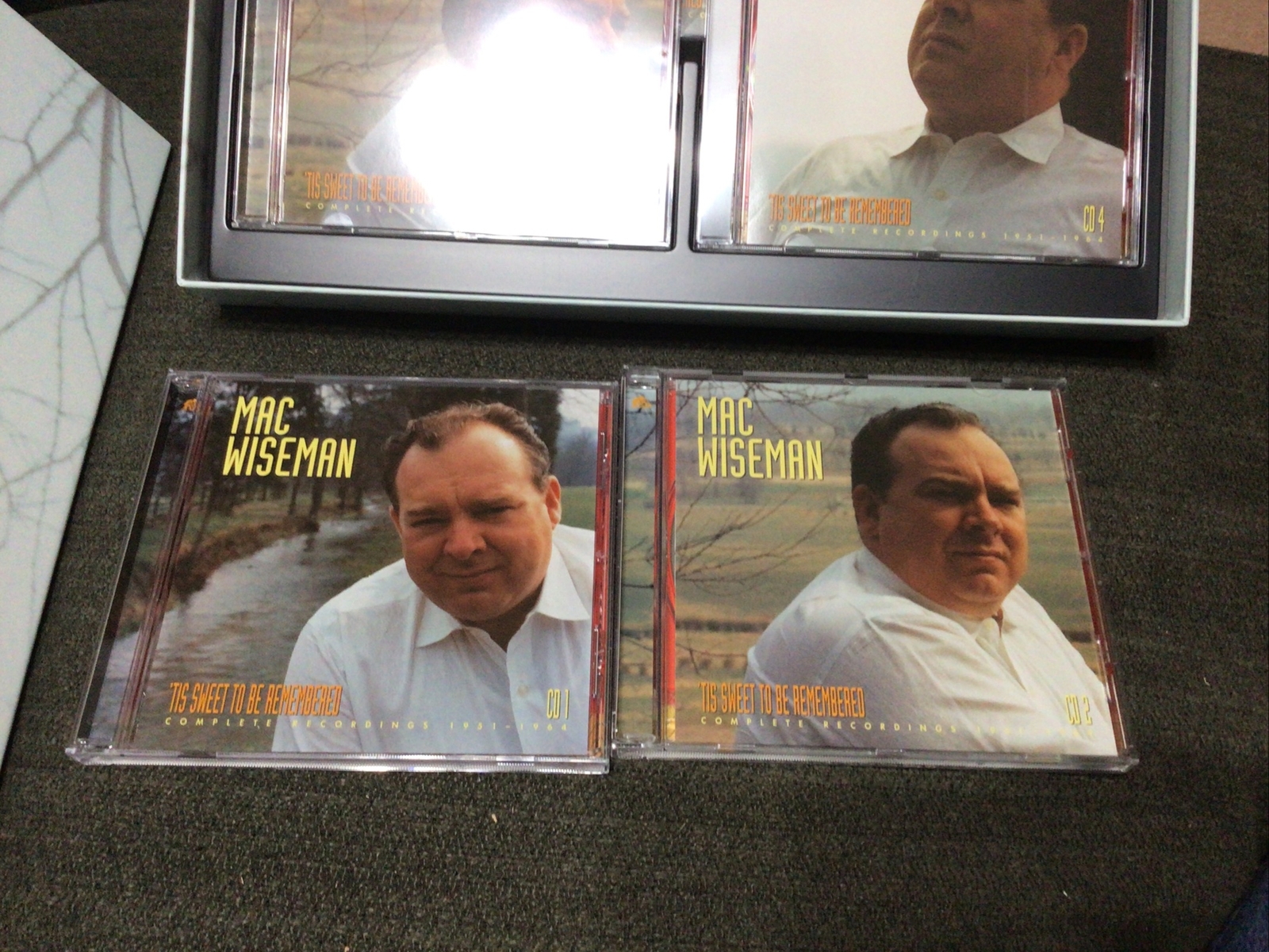 Mac Wiseman Bear Family 6 CD Box Set Complete Recordings 1951 1964 Tis Sweet To