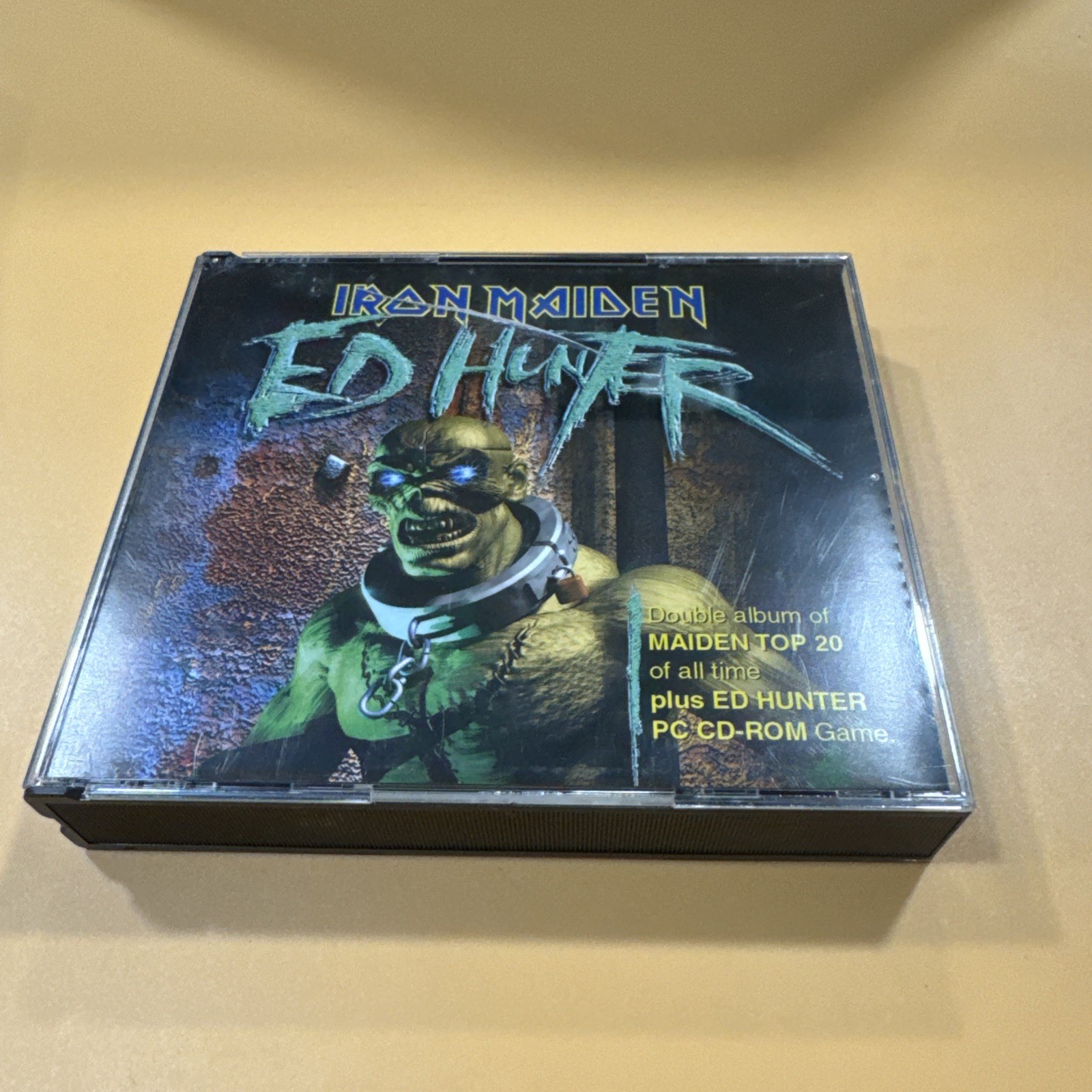 IRON MAIDEN / ed hunter /JAPAN LTD 2CD+CD ROM Japan