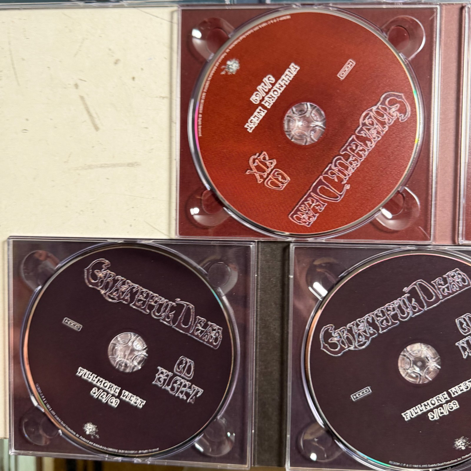 Grateful Dead: Fillmore West (10 CDs, 1969) Limited Ed. The Complete Recordings