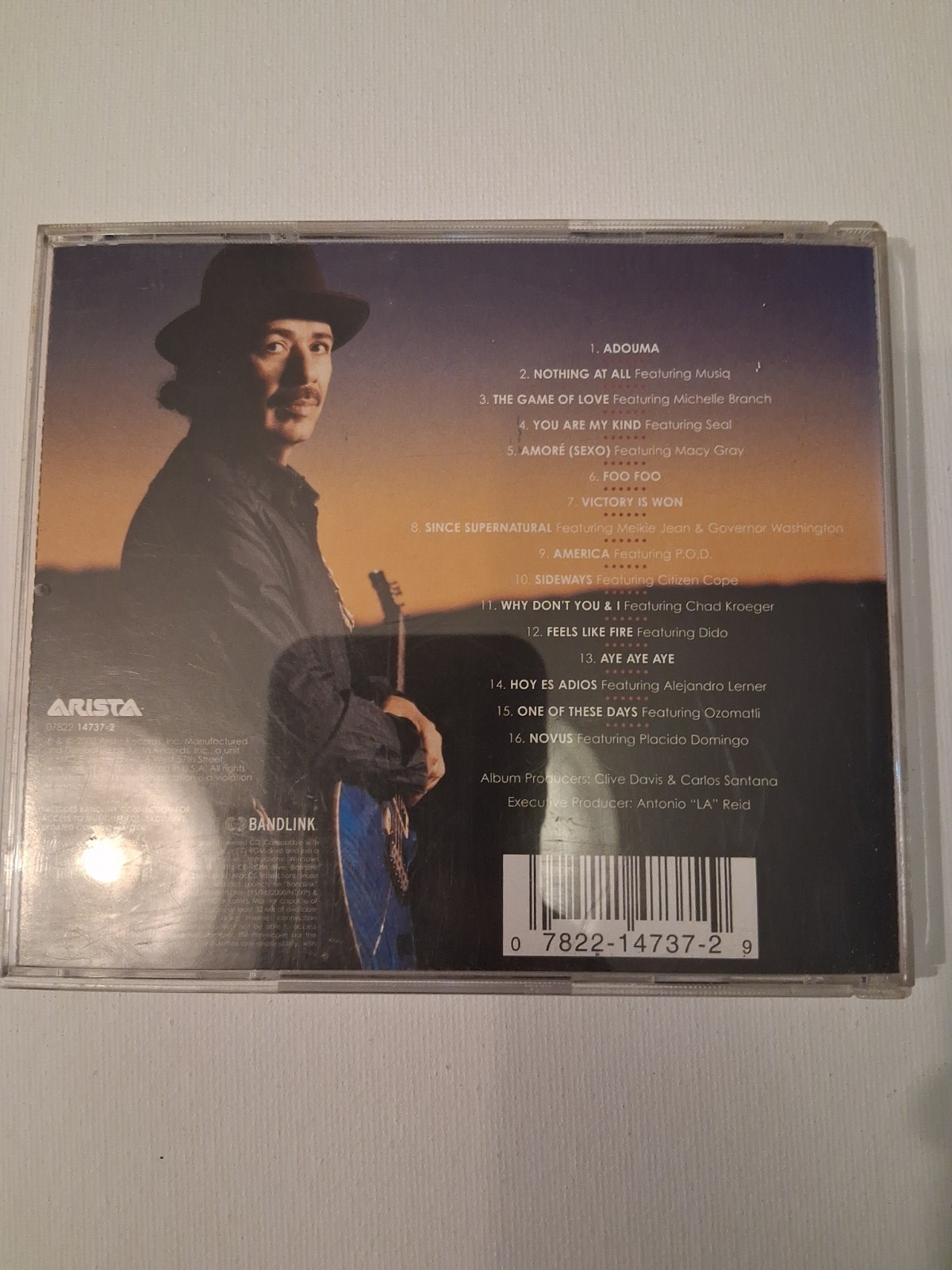 Shaman by Santana (CD, 2002) - New Sealed - Game Of Love - Michelle Branch -Rock