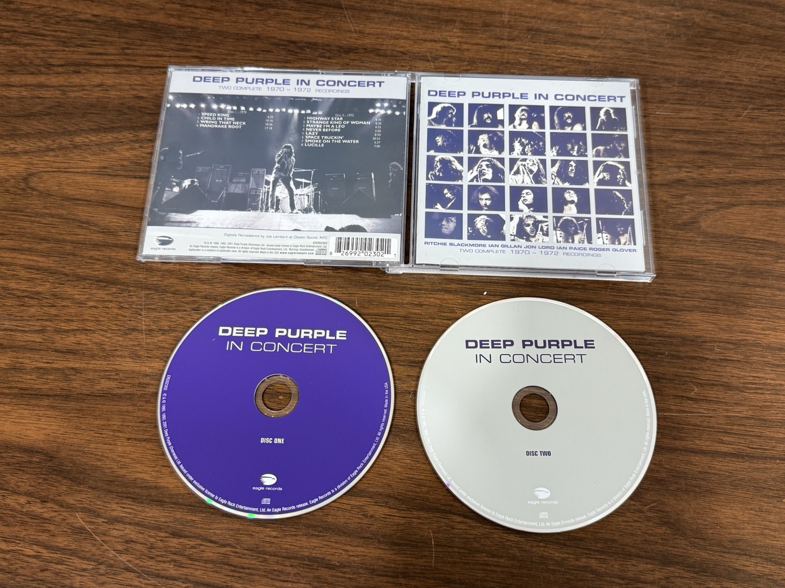 Deep Purple In Concert 1970-1972 (CD Eagle Records 2001)