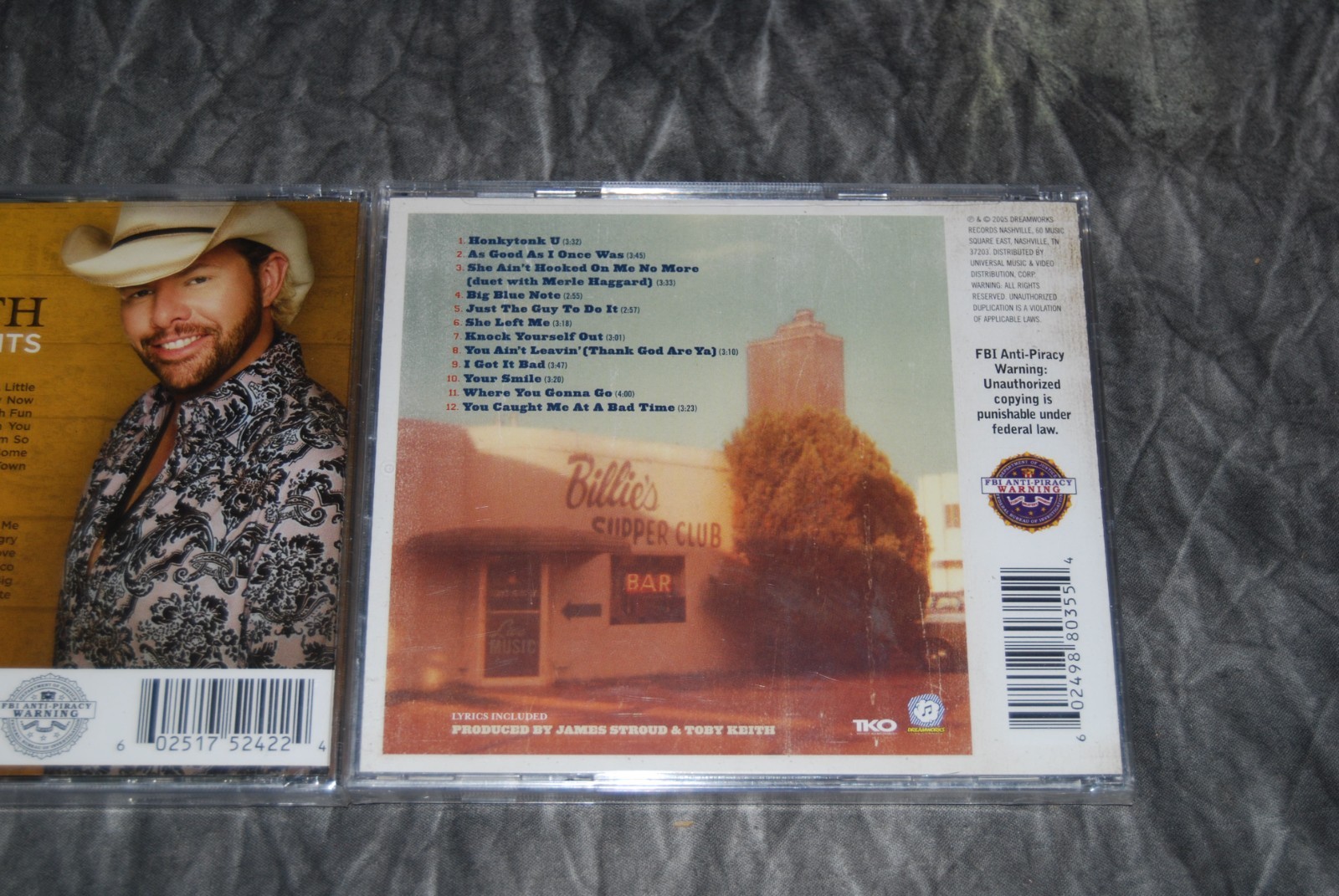 Lot of 2 Toby Keith CDs : Honkytonk University & 35 Biggest Hits CD New Sealed