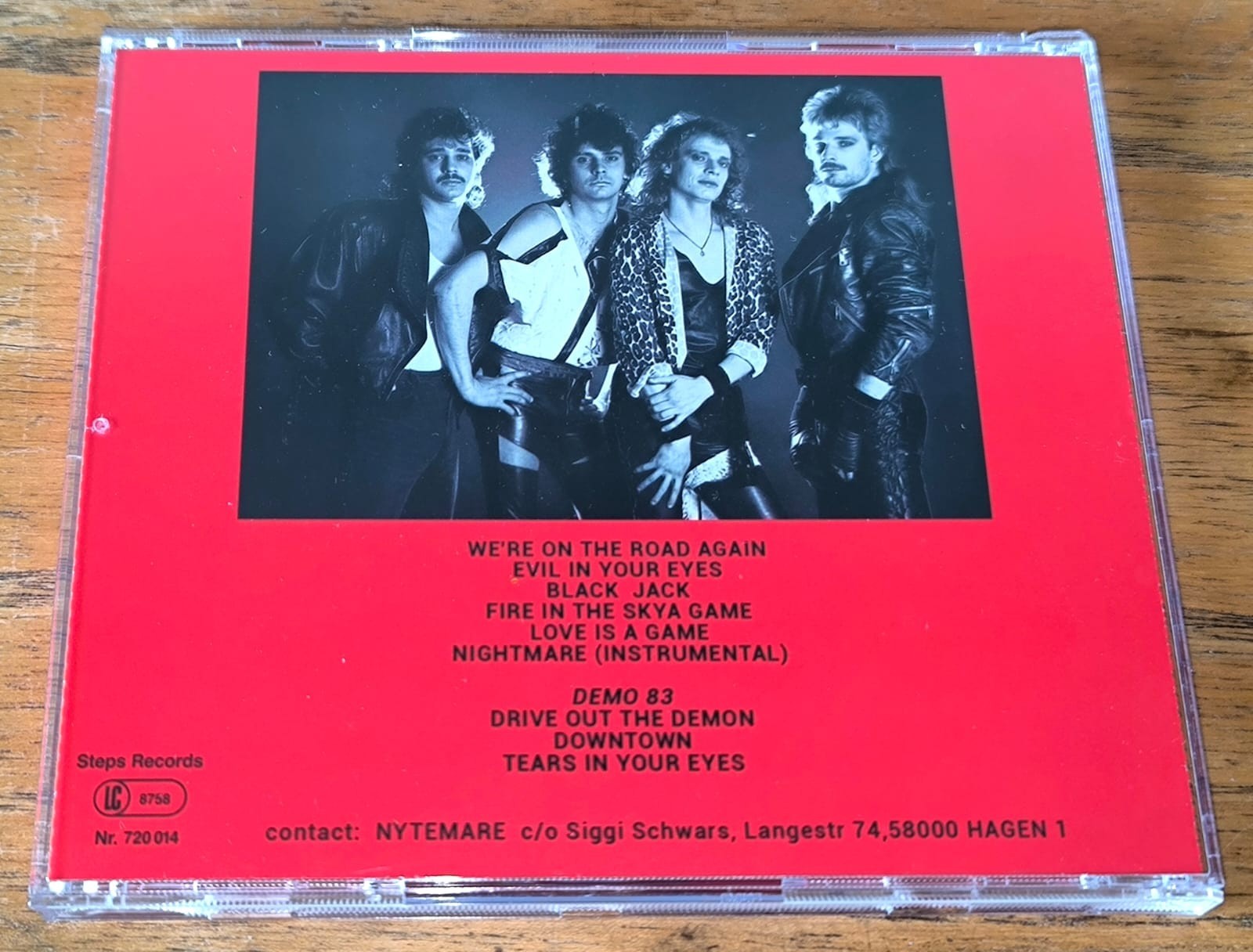 Nytemare EP [1986] + demo [1983] CD - GERMAN HEAVY METAL