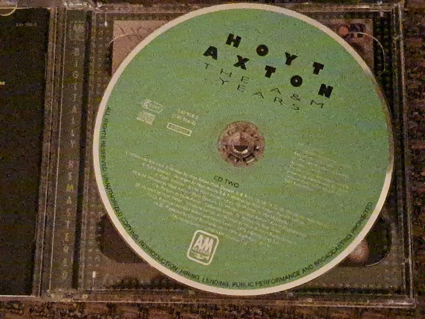 Hoyt Axton The A&M Years CD, 1998 A&M Discs Pressed In Germany 4 Albums On 2 CDS