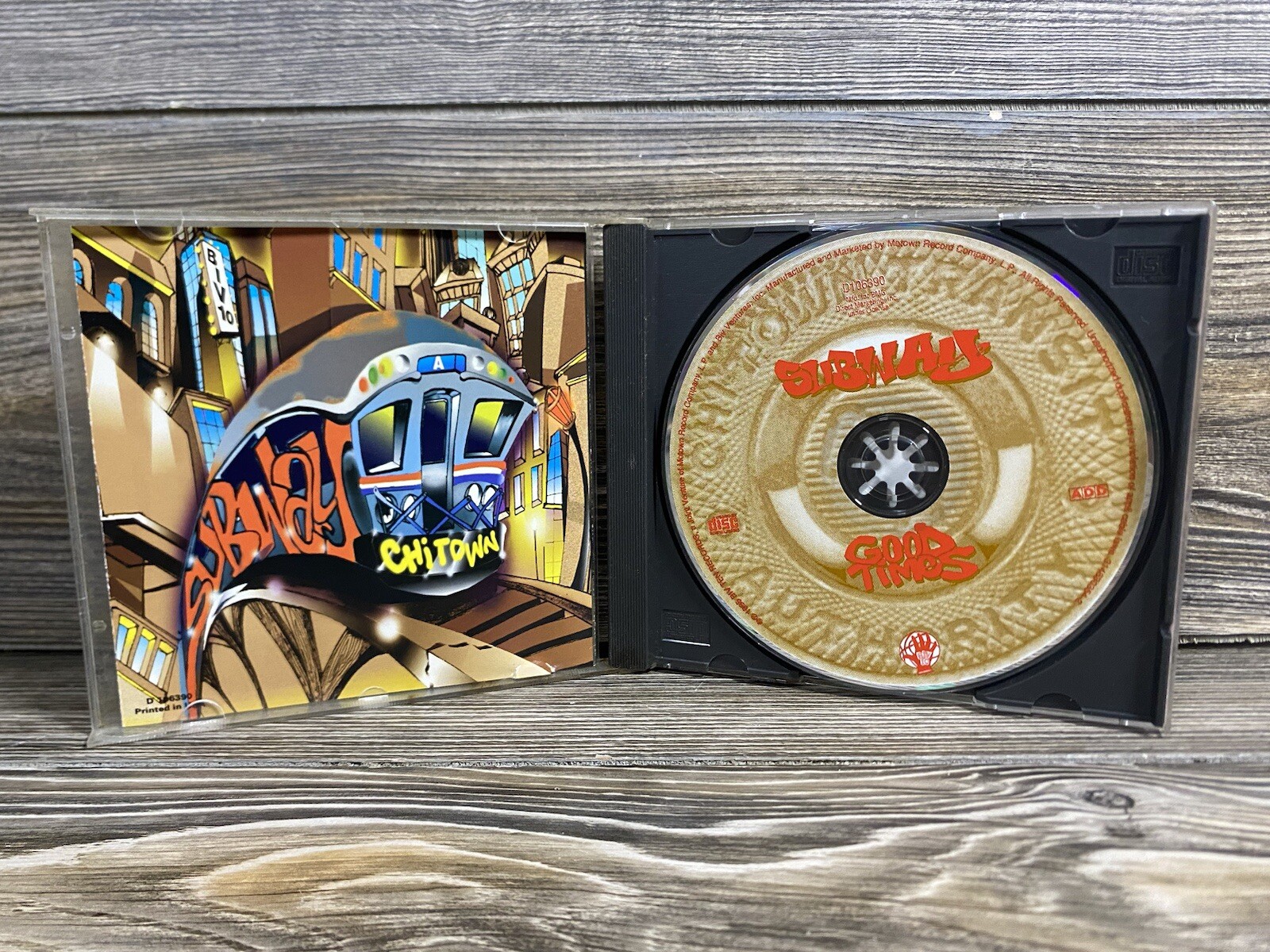 SUBWAY-Good Times (CD 1994 Biv 10 Records) RARE Motown Record OOP